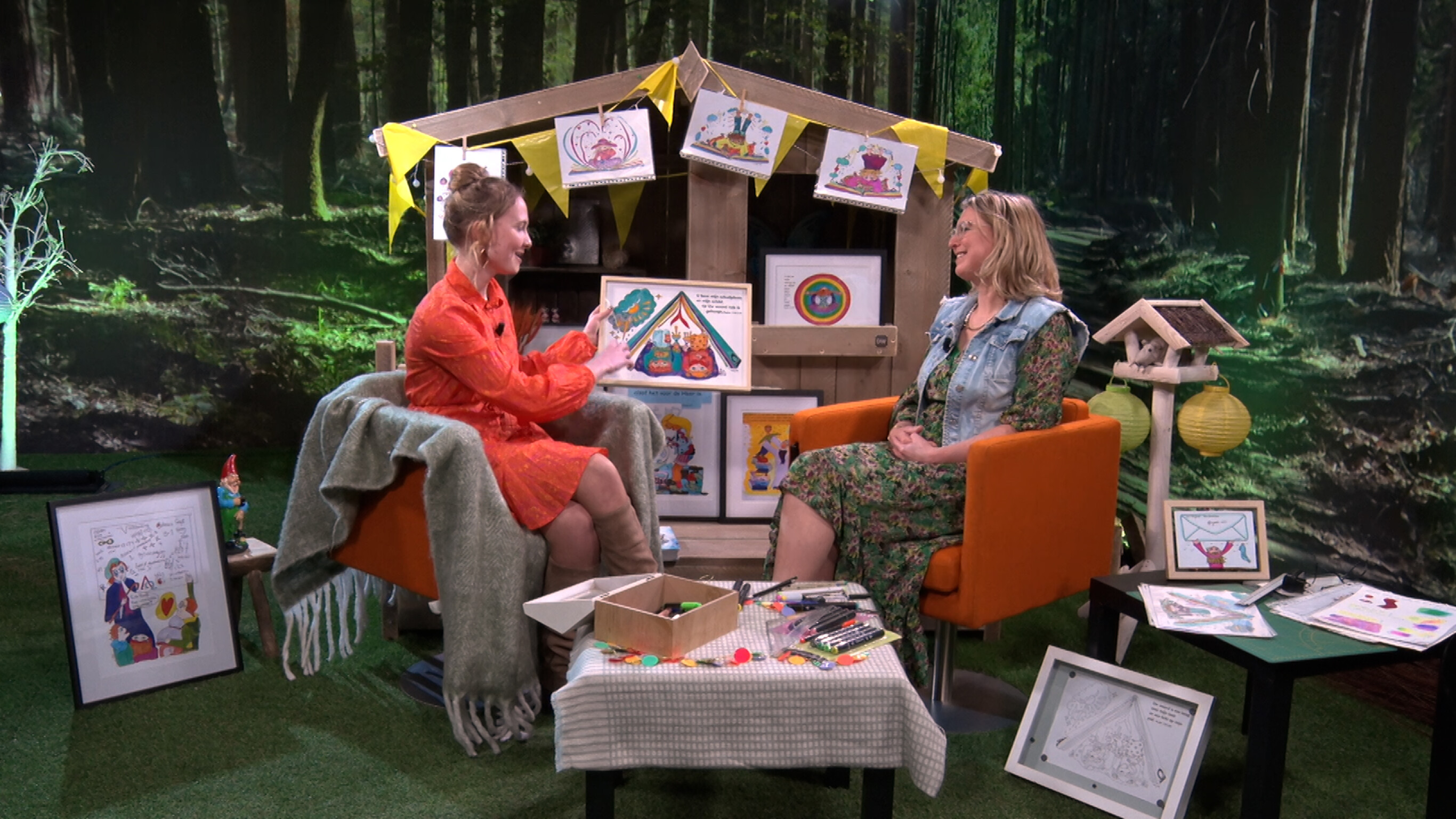 Verhalenhut - Tekenaar Christy Kambeel