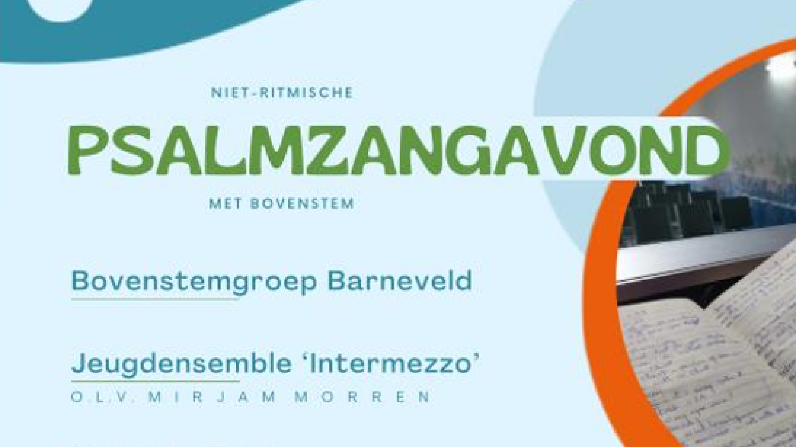 RO Concert - Psalmzangavond met Bovenstemgroep Lunteren