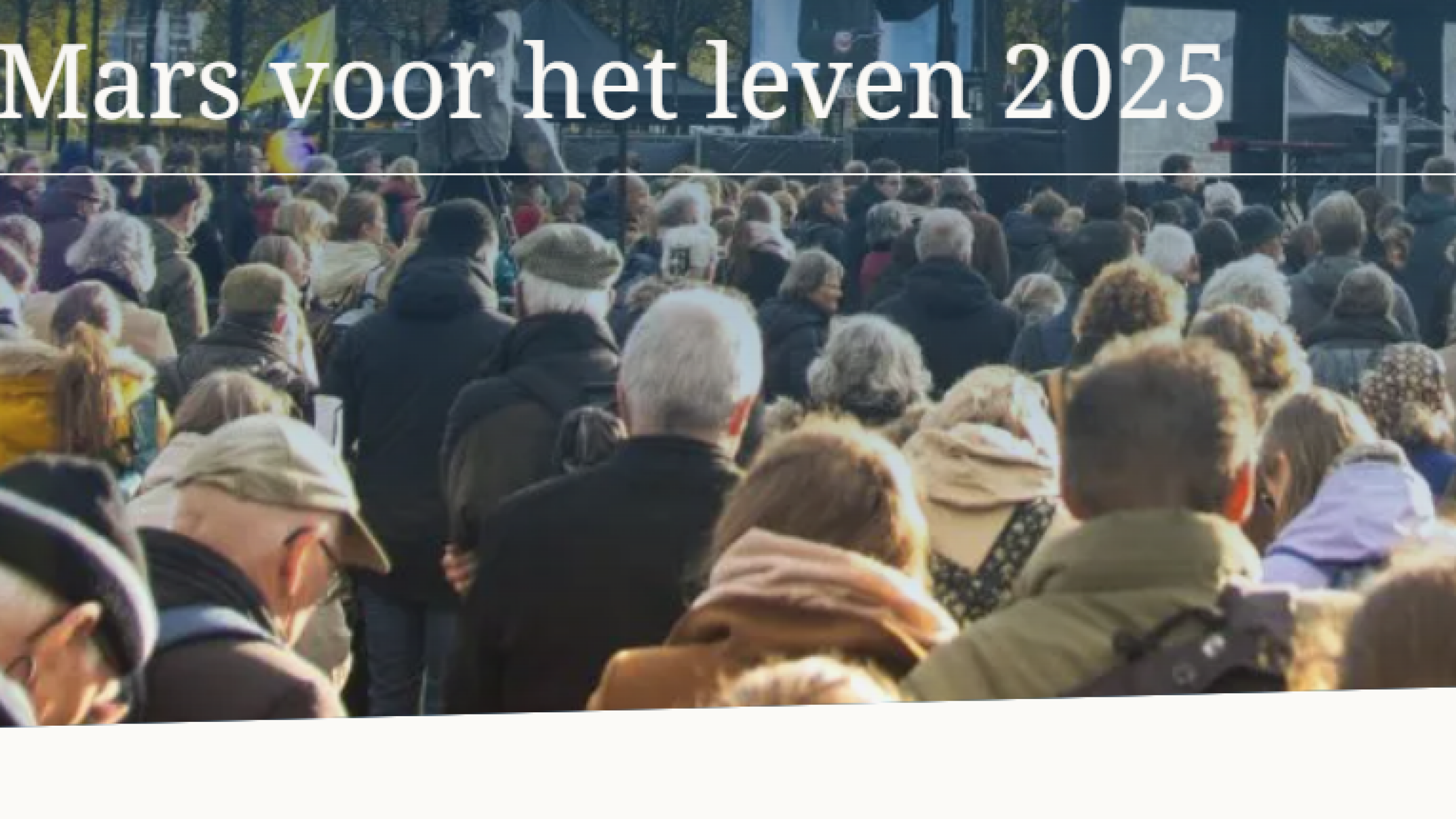 Mars voor het leven - 15 november 2025