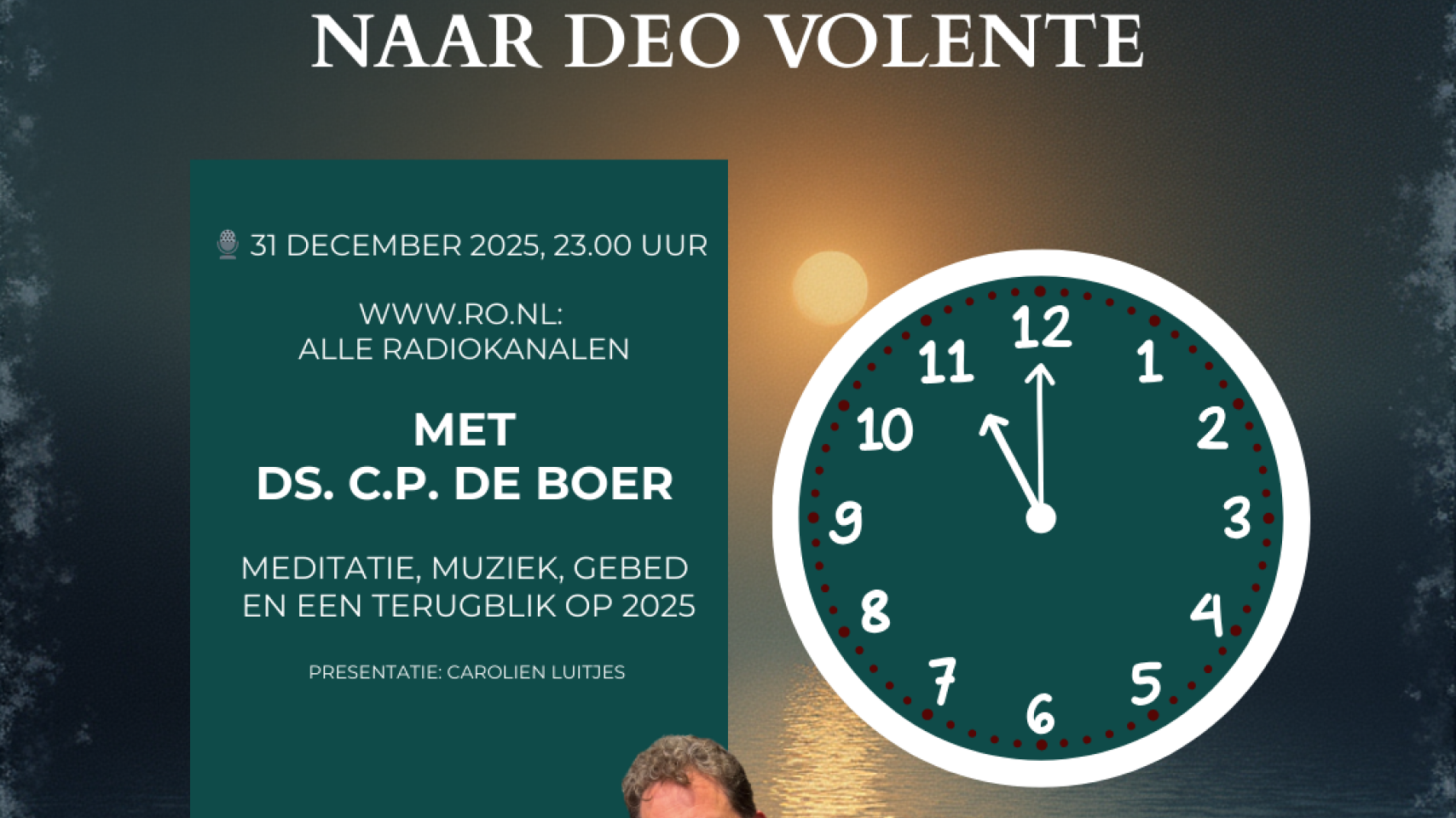 Deo Volente met Ds. C.P. de Boer