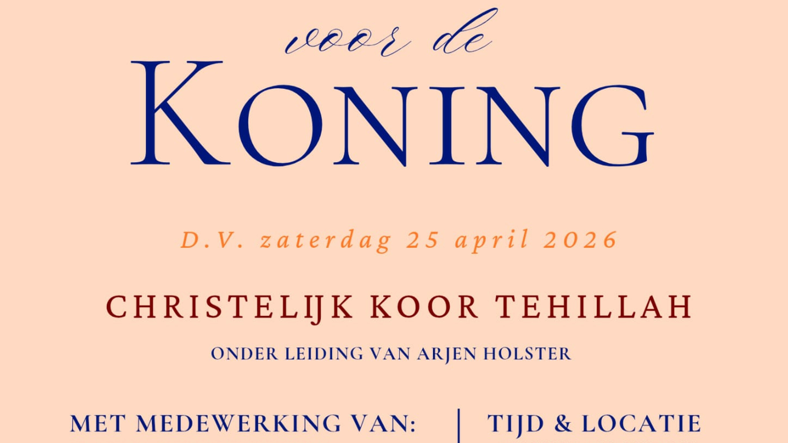 RO Concert - Concert voor de Koning Dordrecht